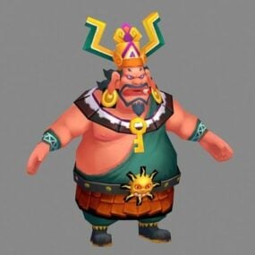 Fantasy Fat Man 3d model