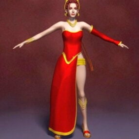 Fantasy Princess 3d model