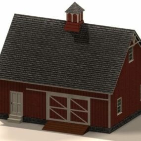 农机棚3d模型
