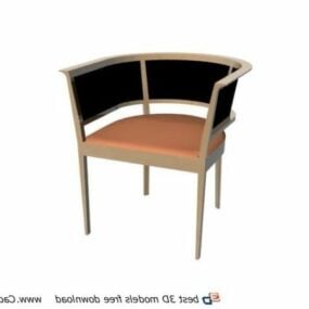Módní 3d model nábytkové židle do hotelu