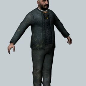 Isä Grigori – Half-life Character 3D-malli