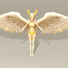Female Angel 3d model