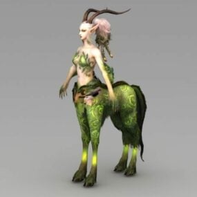 Female Centaur 3d model