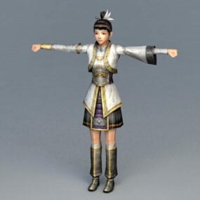 3D-model van de vrouwelijke keizerlijke garde