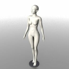 3D model ženské figuríny