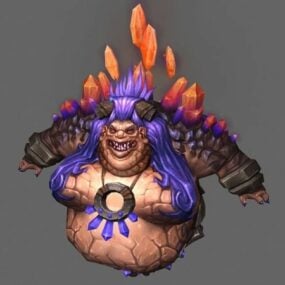 Female Ogre – Wow Character 3d model