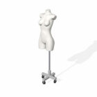 Female Torso Mannequin With Stand