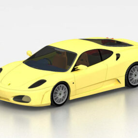 Sports Car Ferrari 458 Speciale 3d model