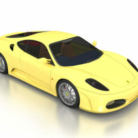 Ferrari Spider 458 Car 3d model