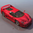 Samochód sportowy Ferrari F50