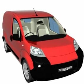 Fiat Fiorino Commercial Vehicle 3d model