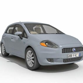 Fiat Grande Punto'nun 3D modeli