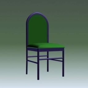 Fiberglass Dining Chair 3d model