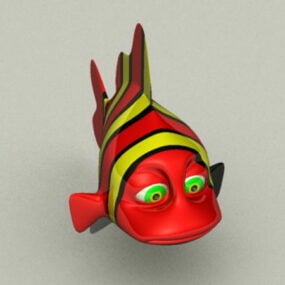 Findet Nemo Clownfisch 3D-Modell