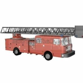 Brandvæsenets køretøj 3d-model