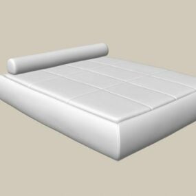 3д модель напольной кровати