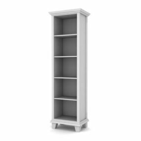 Furniture Standing Book Display Shelf 3d model