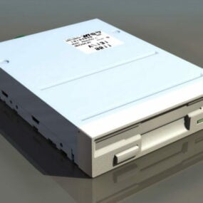 Unidad de disquete modelo 3d