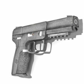 مدل Fn-57 Pistol 3d