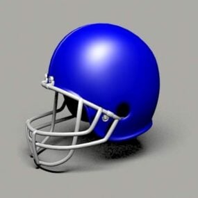 3D model fotbalové helmy