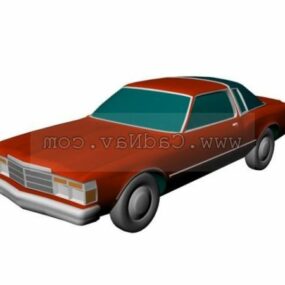 Ford Coupe Car 3d model