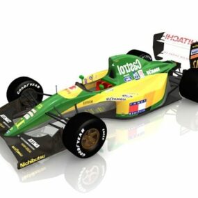 ماشین مسابقه ای اسپرت فورد F1 مدل سه بعدی