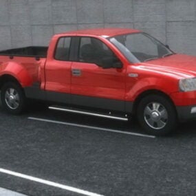 Ford F150 Pickup 3d-modell