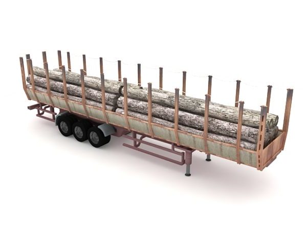 Forestry Log Trailer