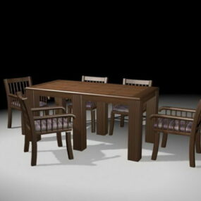 Formal Dining Room Sets 3d model
