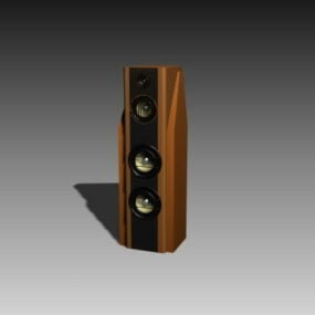 Four-way Speaker System 3d model