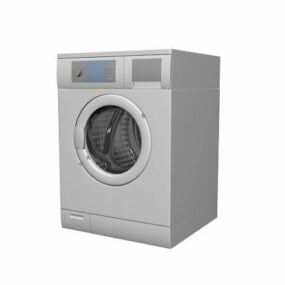 3D-model van wasmachine met voorlader