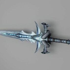 Frostmourne Sword 3d model
