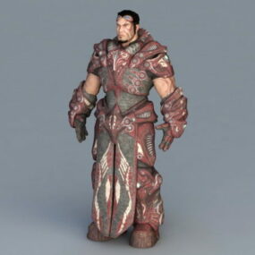 Futurystyczny model Gladiatora 3D