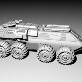 未来的な歩兵戦闘車両3Dモデル