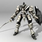 Futurystyczny Robot Warrior
