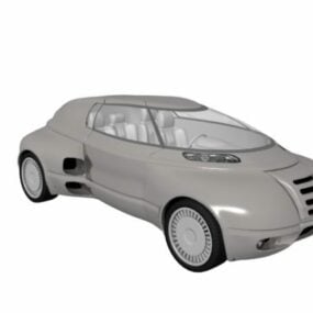 Futuristisk konceptbil 3d-modell
