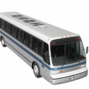 Gmc Rts Bus 3d model