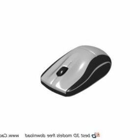 Modello 3d del mouse wireless da gioco