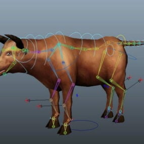 German Cattle Rig 3d-modell