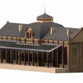 Německý 3D model univerzitní koleje Nordstadt