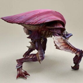 Riesiges Bug-Monster-Charakter-3D-Modell