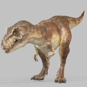 3d модель динозавра гіганотозавра
