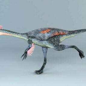 Ceratosaurus Dinosaur Rigged 3d model