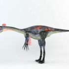 Gigantoraptor dinosaurusinstallatie
