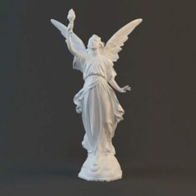 Tanrıça Bayan Şans 3D model