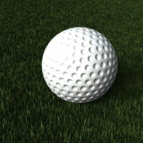 गोल्फ बॉल 3डी मॉडल