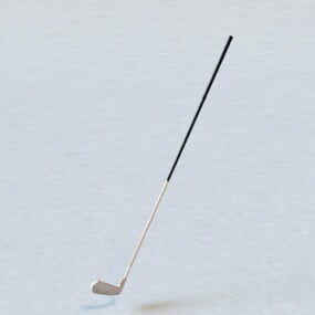 Golfschläger-Eisen-3D-Modell