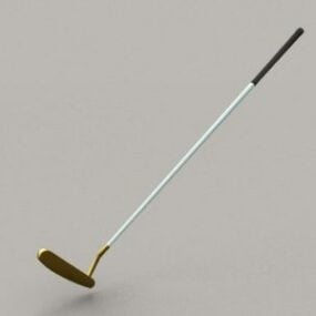 Putter de palos de golf modelo 3d