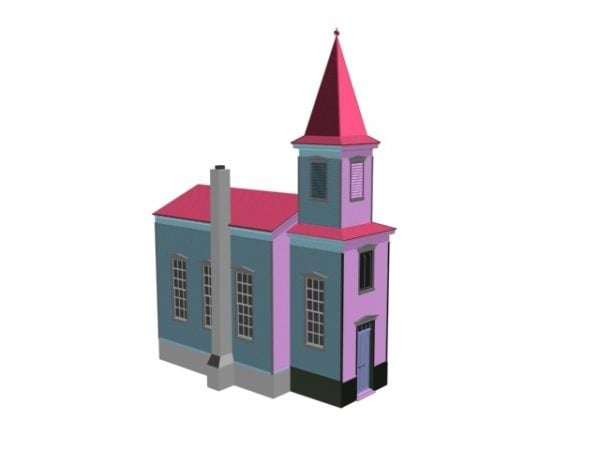 Maison de construction gothique
