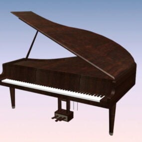 Mô hình đàn piano 3d
